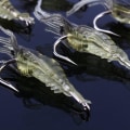 Miniatyrbilde 4 av 5: 4 stk Reke Simulering Myk Reke Fiske Lures Bass Crank Hook Bait Tackle