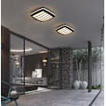 Miniatyrbilde 2 av 5: Vanntett LED Taklampe, LED Taklampe IP65 for Stue, Bad, Kontor, Utendørs Veranda og Mer (30w + Hvitt Lys J)