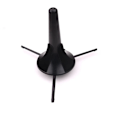 Miniatyrbillede 1 af 5: Trompet Holder Tripod Stativ Foldbart Aftageligt Metalben Til Messinginstrumenter