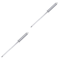 Miniatyrbilde 3 av 3: 3 stk. Stål Slipestang Profesjonell Sliper Honing Stål For Hjemmekokk Kokker 2 stk. 2pcs