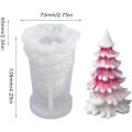 Miniatyrbillede 5 af 5: Juletema-Form, 3D Juletræ Julemand Form Julehat Snemand Form til DIY Håndlavet