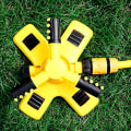 Miniatyrbillede 3 af 4: Have Sprinkler 360 Grader Automatisk Roterende Sprinklerdyse Børnehave Vandingsanlæg Roterende 4