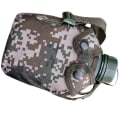 Miniatyrbild 2 av 2: 1 Set Utomhus Vattenflaska Aluminiumlegering 1l Militärvattenflaska Camping Vandring Överlevnad KettleLu stycke 19x13cm Lu paragraph 19x13cm