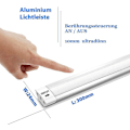 Miniatyrbilde 2 av 4: LED Under Cabinet Lys, LED Kjøkken Bar Skaplys Med Berøringskontroll Og 33