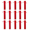 Miniatyrbillede 1 af 4: 20 stk Grønne Penne Blyantpose Snørepose Pennehylstre Julegaveposer Enkelt Penneetui Klar Goodi Red