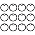 Pikkukuva 1 / 4: 12 kpl Koiran Nimelappujen Vaimentimia Lemmikkieläinten Nimelappujen Vaimentimia Koiran Nimelappujen Vaimentimia Musta 3,9X3,9X0,4cm Black 3.9X3.9X0.4cm