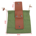Miniatyrbild 2 av 5: Foderpåse Fruktplockarpåse Midjehängande Verktygsväska Camping Jakt, Fruktplockarpåse Midjehängande Verktygsväska Med Hängande Spänne, 1-pack