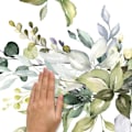 Miniatyrbillede 4 af 4: 2 STK. ROOMMATES VANDFARVE BLOMSTER AFKLÆBNING OG KLÆBNING VÆGDEKALER