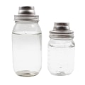 Miniatyrbillede 2 af 4: 4 stk. 70 mm Shaker Låg Tættende Rustfrit Stål Hætter Lækagesikre Mason Jar Dæksel Til Konservesglas Glasflaske Sølv 4 stk. Silver 4pcs