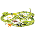 Pikkukuva 1 / 5: RY*Suuri Autorata Lapsille - Dinosaurus vihreä green 1390