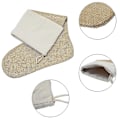 Miniatyrbillede 2 af 5: Jute Julepynt til Pejsen, Juledekoration DIY Håndværk, Hør (5 stk., Hør Farve)