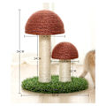 Miniatyrbild 4 av 5: Kattträd kattmöbler kattleksak kattklösbräda klätterställning rosa