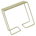 Miniatyrbillede 2 af 2: 1 stk. Jern Kunst Kage Stativ Konditori Dessert Stativ Kage Display Stativ Party Forsyning Guld 30x27cm Golden 30x27cm