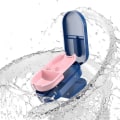 Miniatyrbilde 2 av 5: Liten Pillekutter, Pilledeler Pillekutter for Små eller Store Piller, Kutter Vitaminer Tabletter, Bærbar Pen Pilleknuser for Veske Lomme