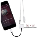 Pikkukuva 4 / 5: USB-C-kuuloke-sovitin 2-in-1-sovitin 3,5 mm kuulokeliitäntä