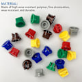 Miniatyrbilde 4 av 5: 24 stk 110 Graders Sprøytedyser Plast Vifteformede Sprøytedyser for Jordbruk Skogbruk_RY