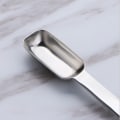 Miniatyrbillede 2 af 3: 1 Teske (1 Tsp | 5 mL | 5 cc | 1/3 Spiseske) Enkelt Måleske, Rustfrit Stål Individuelle Skeer, Skeer med Langt Håndtag Kun