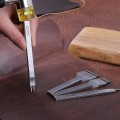 Pikkukuva 3 / 4: Nahkatyökalusetti Käsinompelu Pistotyökalut Kaiverrustyö DIY