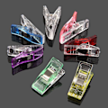 Miniatyrbillede 4 af 5: 100 stk. Multifunktionelle Syklips, Premium Quilteklips, Assorterede Farver Syklips til Sytilbehør Quiltetilbehør