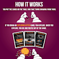 Pikkukuva 3 / 5: Exploding Kittens Party - Venäläinen rulettikorttipeli, yksinkertaiset perheystävälliset seurapelit - Korttipeli aikuisille, teini-ikäisille ja lapsille - 2-10 pelaajaa_RY