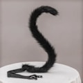 Miniatyrbillede 3 af 5: Katteører og Hale Sæt Cosplay Kostume Rævehale til Halloween (Katteører/Hale-Sort)