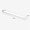 Miniatyrbillede 4 af 4: LED Spejllys 12w Badeværelsesvæglampe Neutral Hvid 4000k Moderne Indendørs Badeværelseslys Lampe Badeværelsesbelysning 1000lm 50 Ikke-dimbar Ip44