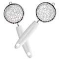 Miniatyrbilde 1 av 5: 3 stk Håndholdt Sil Mesh Melsifter Melsifter Melsifting Sil