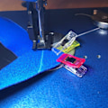 Miniatyrbillede 4 af 5: Premium Plastikclips, 100 stk., Sytilbehør til Syning, Quilting, Håndværk, Assorterede Farver til Håndværk