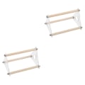 Miniatyrbild 2 av 3: 3-pack Fågelpapegoja Rolig Ståleksak Papegojaktivitet Triangulär Ståleksak Husdjurstillbehör 2pcsM 2pcs M