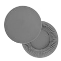Miniatyrbild 1 av 5: 2 st Tyg Kontorsmöbler Mötestillbehör Pallöverdrag Runda Barpallöverdrag - Supersoft Och Tvättsbart Elastiskt Pallöverdrag För 3045cm ChGrey Grey