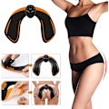 Miniatyrbild 3 av 5: Höfttränare, Rumpa Lyft Massage Enhet med 12 st Abs Gel Pads, 6 Lägen Smart Fitness Träningsutrustning Hem Kontor, Bärbar U-Form