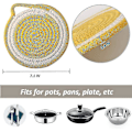 Miniatyrbilde 3 av 4: 100 % Bomullsfyllde Kokekarsett for Hot Pot og Pot 3 (7 sett)
