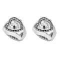 Miniatyrbillede 1 af 3: 3 stk Elastiske Finger Ring Ur Hjerteformet Kvarts Ur Retro Ur Til Mænd Kvinder 2 stk 2,5X2,5CM 2 pcs 2.5X2.5CM
