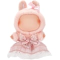 Miniatyrbild 3 av 5: /RYI/Labubu 17 cm Söt Docka i Prinsessstil med Babykläder Ersättningsset Tecknade Tillbehör Pink