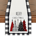 Miniatyrbild 5 av 5: 5 st julbordstabletter 13x72 tum, God Jul bordstablett bordsdekoration för jul vintersemester kök