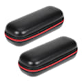 Pikkukuva 1 / 4: 2 kpl Mustat Organisaattorikorit Kellon Säilytyslaatikko Järjestyslaatikko Miesten Kellon Kotelo Kellon Kotelo Miesten Kellon Näyttölaatikko Black 16X6cm