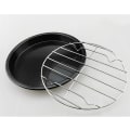 Miniatyrbillede 2 af 5: Rundt Grillrist I Rustfrit Stål 22 Cm
