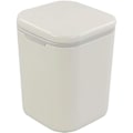 Miniatyrbilde 2 av 5: RYI)Minibøtte for skrivebord med trykknapp og lokk - 1,8L (Hvit)