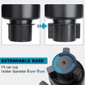 Miniatyrbilde 3 av 5: Universal 2-i-1 bilkoppholder for kopp og telefon med 360 graders roterende flaskeholder