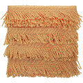 Pikkukuva 1 / 3: 1 Rulla Franssitrimmiä, Tassel Trim, Elegantti DIY-Ommelmateriaali Verhojen Valmistukseen, Kulta, 0.3X5.5X1000CM Golden 0.3X5.5X1000CM
