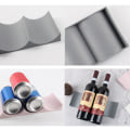 Miniatyrbilde 2 av 3: Soda- og ølboksdispenser, vinstativ for flasker, vinutstilling, bordstativ for vinglass, vinstativ, benkeplate, blå Blue