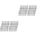 Miniatyrbillede 2 af 3: 24 stk. Plastik Akvarie Isolationsdeler Filtergitter Plade Skillevæg Net Divider Holder Segregation Board 16 pcs 30*15cm