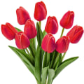 Miniatyrbild 1 av 5: Konstgjorda Tulpaner, 10 stycken Konstgjorda Silketulpaner, Blommor i Latexmaterial, Verklighetstroende Touch, Bröllop, Sovrum, Familj, DIY