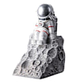 Miniatyrbild 1 av 5: Bokstöd i Resin Astronaut för Skrivbord, Studiedekoration (Silver)