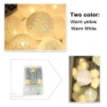 Miniatyrbild 3 av 4: Bomullsboll String Light Led Fairy Lamp Sovrum Fest Festival Dekoration 3Mstyle 3 style 3 3M