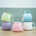 Miniatyrbilde 4 av 5: Kopp Drikkefontene Keramisk Kontor Hjem Ny Populær Kaffekopp_xrzi White 301-400 ml