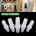 Miniatyrbillede 3 af 5: LED-lampe 11W E27 Skrue 2U Formede Pærer Hjem CFL-lampe Energibesparende _RY