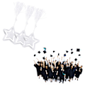 Pikkukuva 3 / 4: 10 kpl Metalliset Kirjanmerkit Graduointikirjanmerkki Graduointivihjeet Lahja Graduointikulta Silver