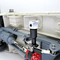 Miniatyrbillede 2 af 5: Metal Bagaksel Med Fjederophæng Kompatibel Med Wpl D12 B16 B36 Rc, Sort