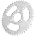 Miniatyrbillede 1 af 5: 44t Bagtandhjul, 44 Tands Bagtandhjul Høj Styrke Stål Bagtandhjul Udskiftning Til Elektrisk Cykel (1 stk, Sølv)